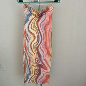 Multicolor Bodycon Dress